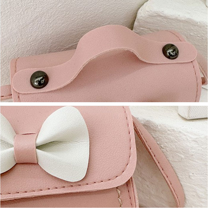 BACKYARD FAMILY「キッズ ポシェット 女の子 好評 ミニバッグ シュルダーバッグ ミニバック リボン りぼん」|ショルダー・メッセンジャー|