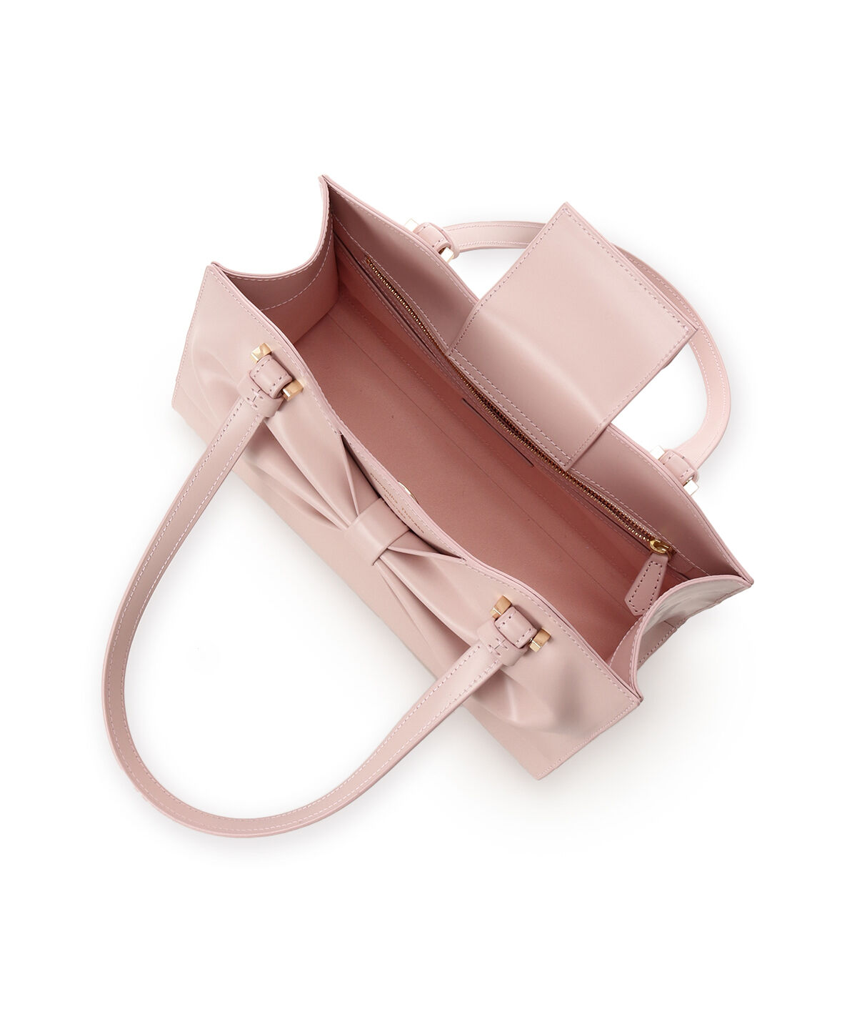 Samantha Thavasa「ドレープリボンレザートートバッグ」|トートバッグ|