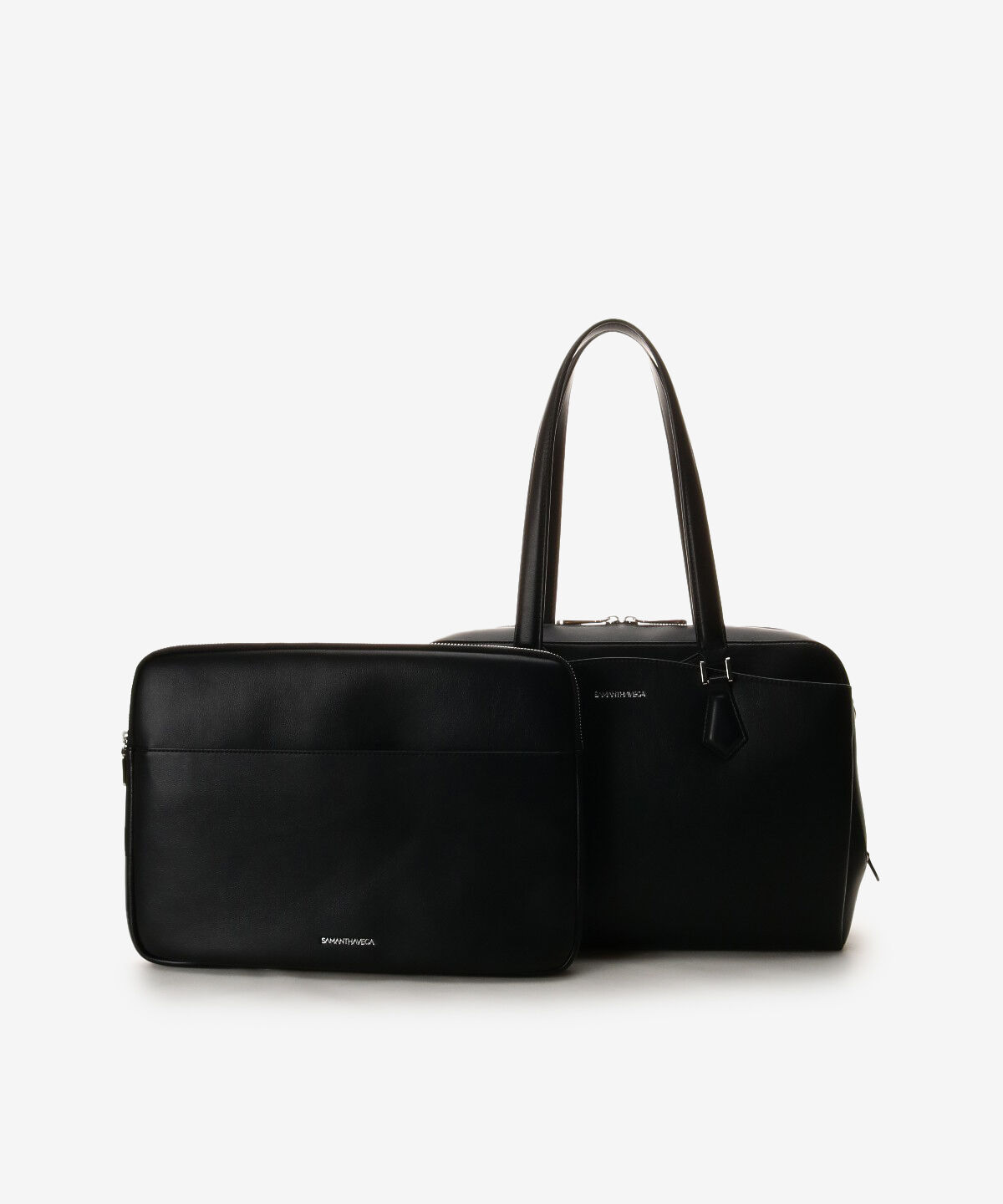 Samantha Vega「シンプルA4トートバッグ」|トートバッグ|ブラック