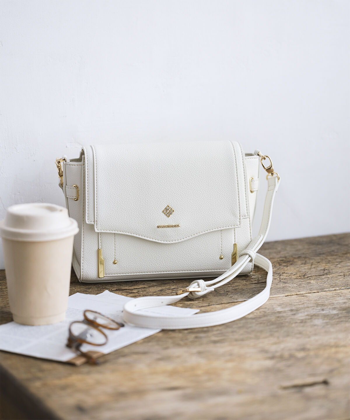 Samantha Vega「ダイヤカットショルダーバッグ」|ショルダー・メッセンジャー|