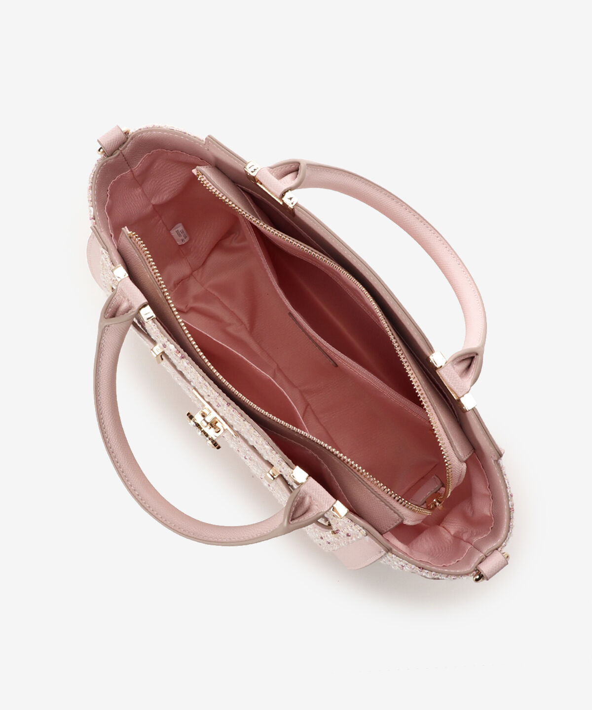 Samantha Vega「ツイードベルトビジューハンドバッグ」|ハンドバッグ|