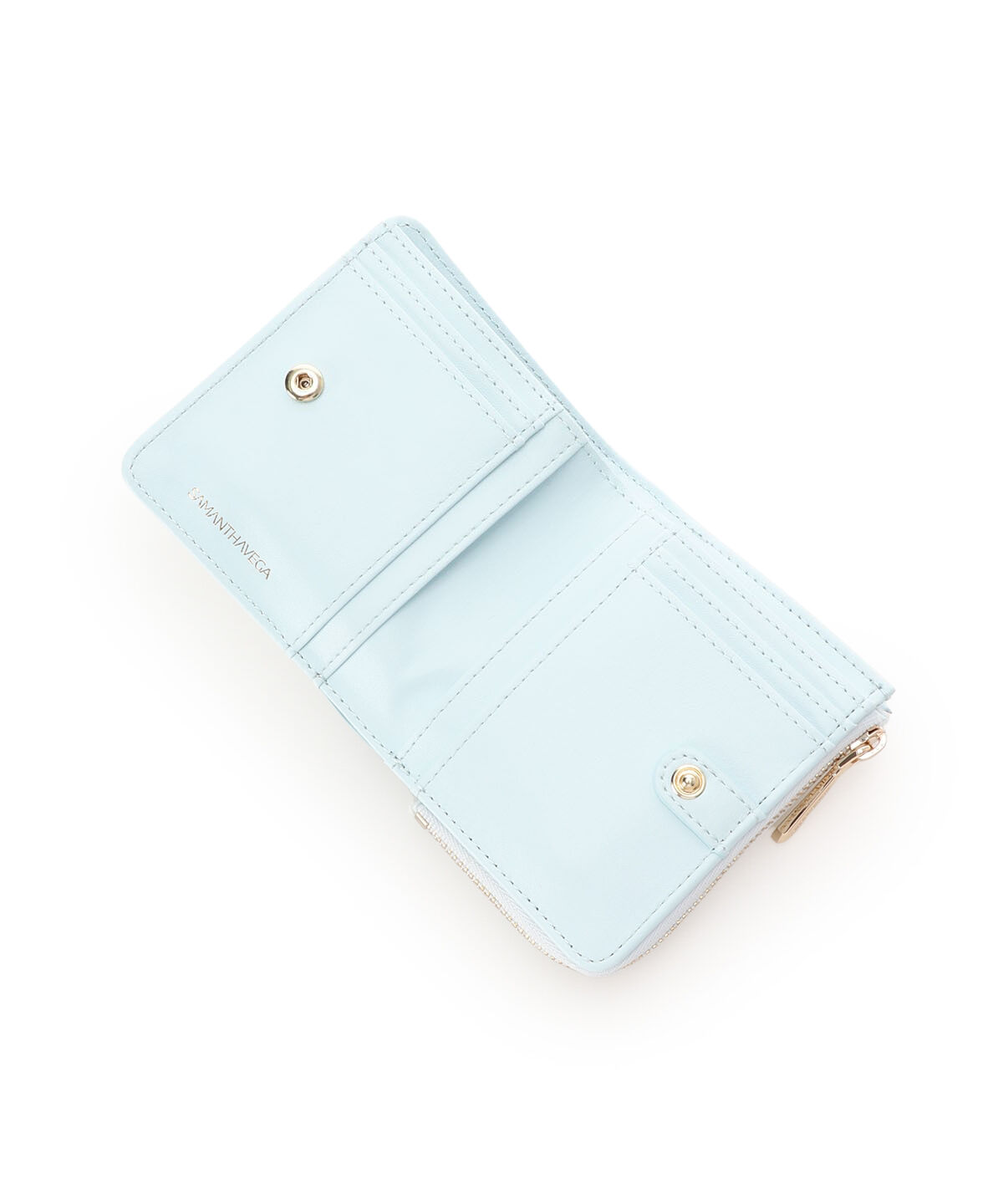 Samantha Vega「グラデーションビジュー折財布」|財布|