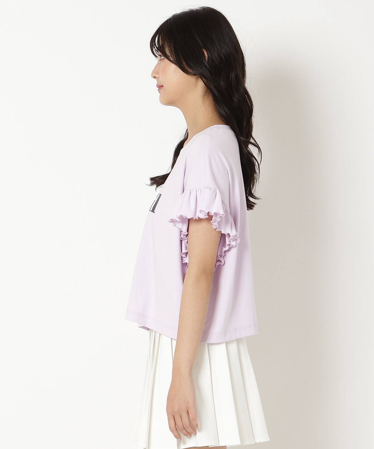 REDYAZEL「フリル袖Tシャツ」|Tシャツ・カットソー|