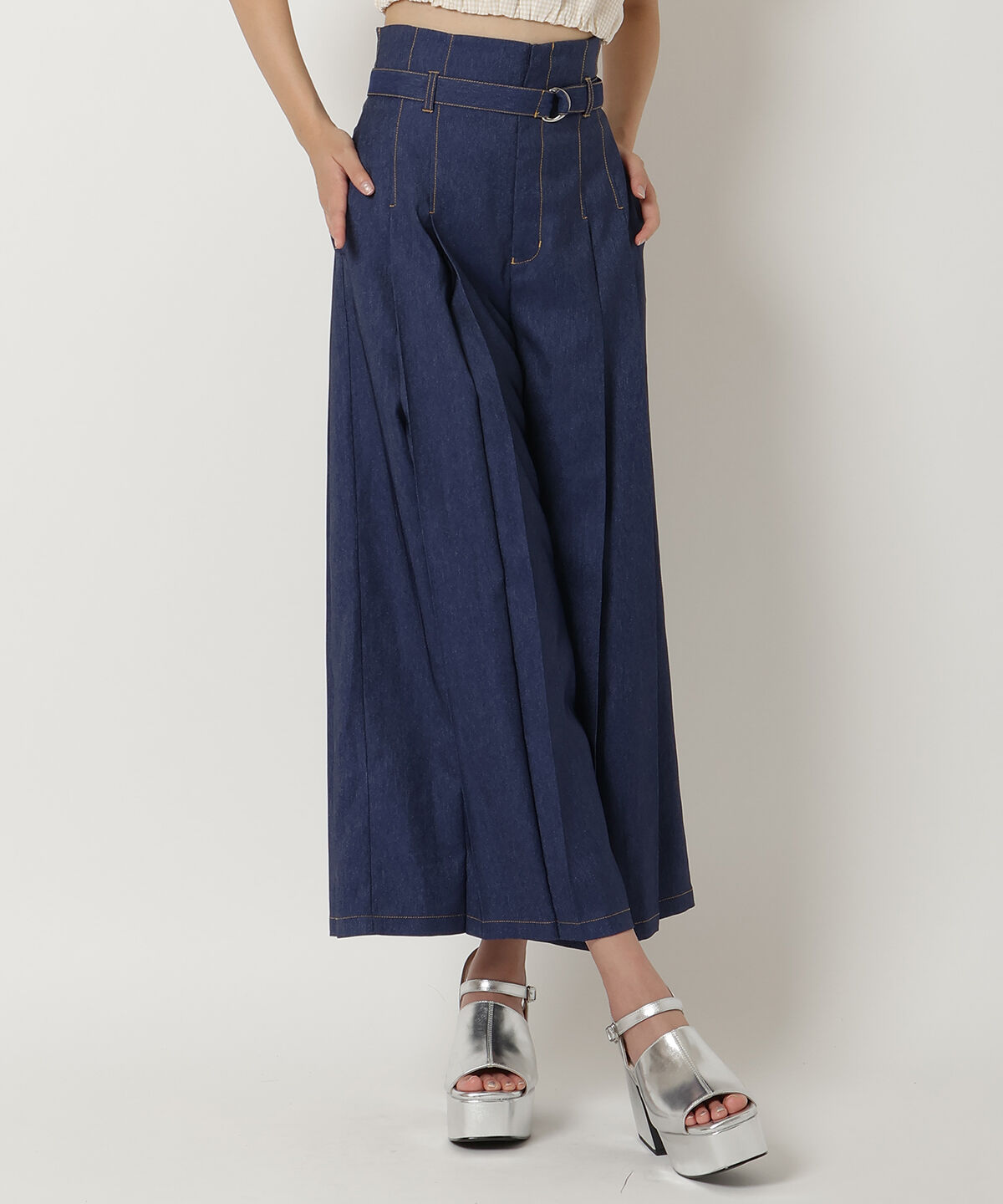 REDYAZEL「デニムライクワイドパンツ」|その他|