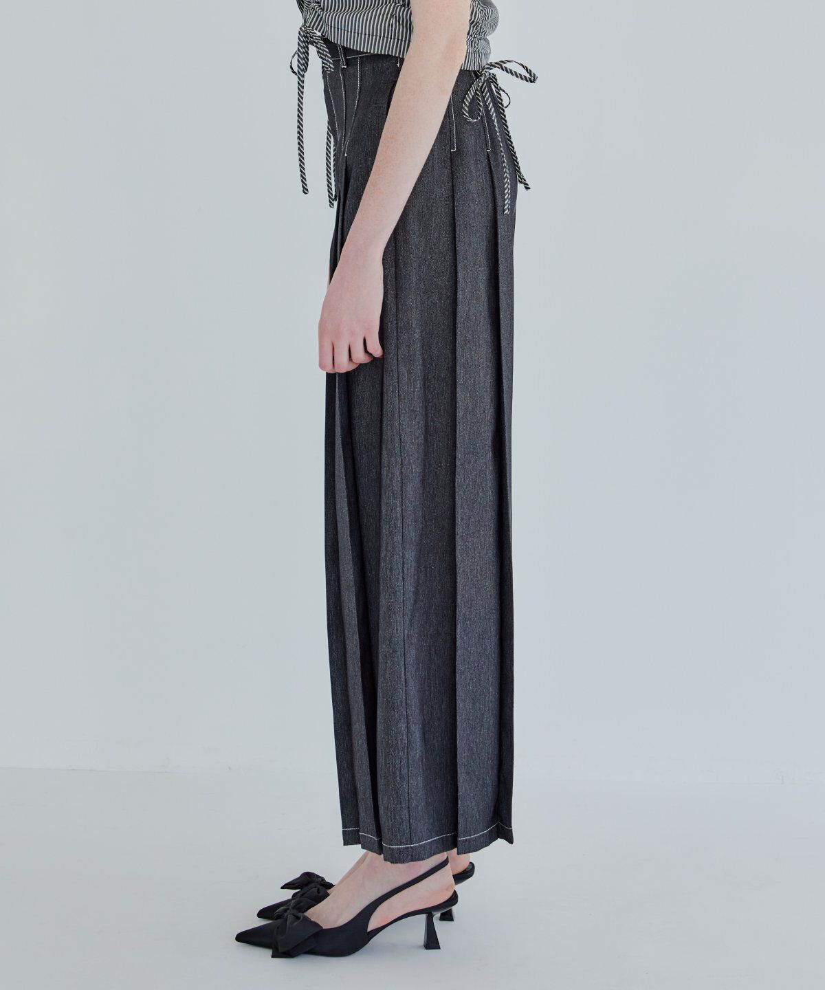 REDYAZEL「デニムライクワイドパンツ」|その他|