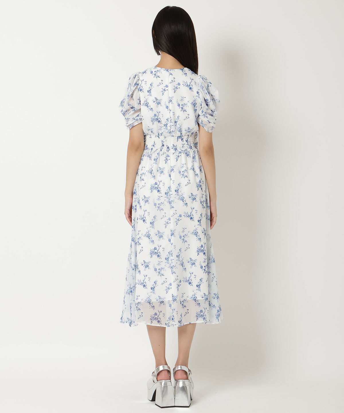 REDYAZEL「フラワープリントワンピース」|ワンピース|