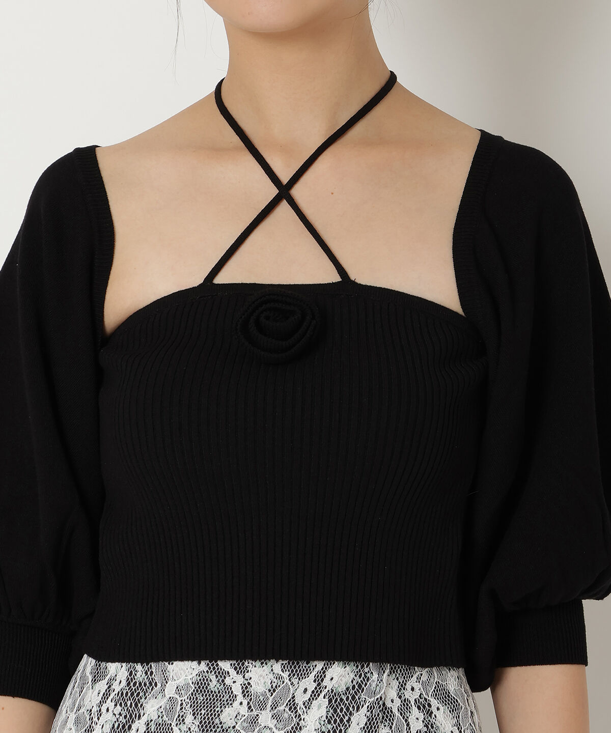 REDYAZEL「ローズベア＆ボレロセット」|カーディガン|