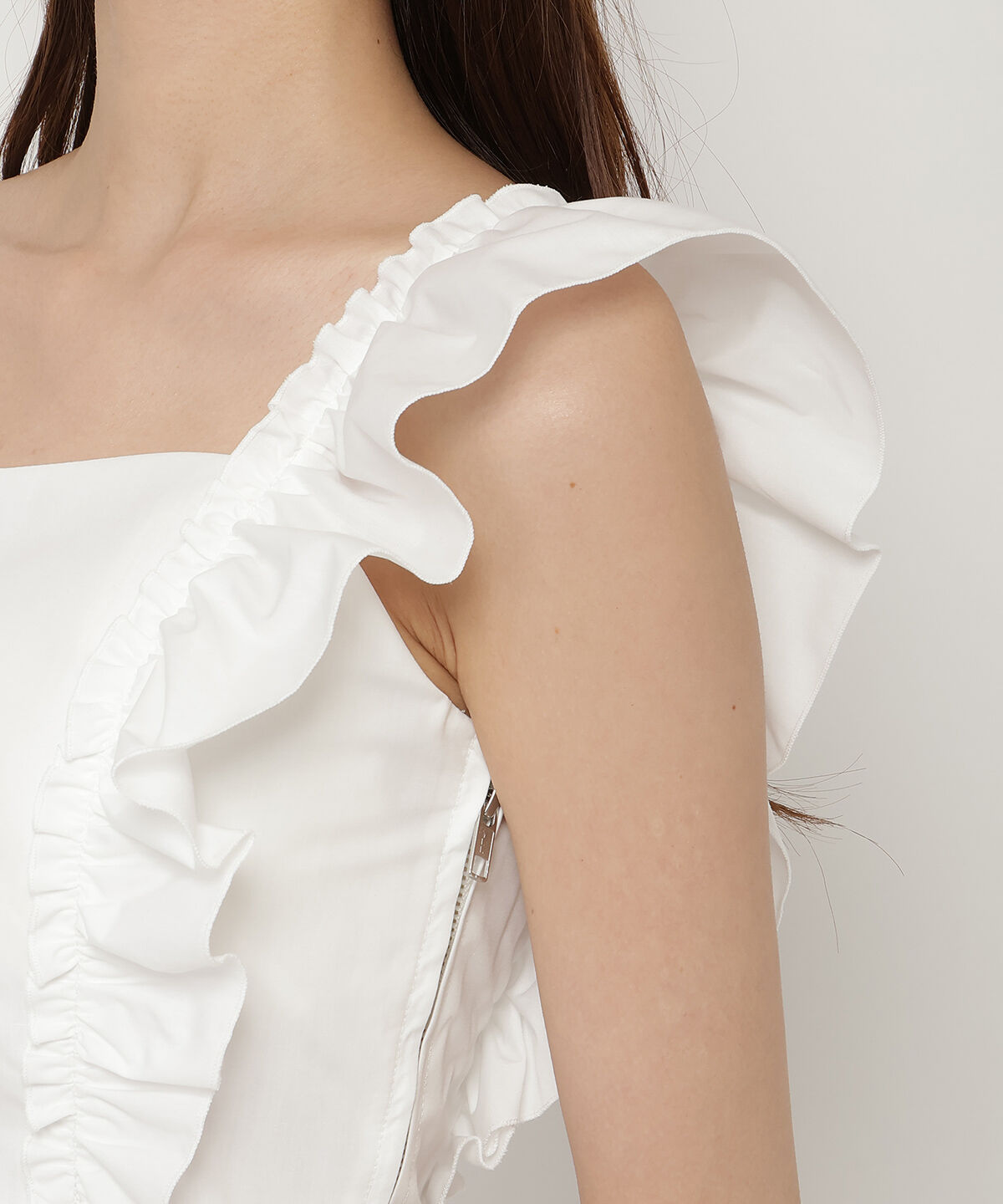 REDYAZEL「ギャザーショートブラウス」|シャツ・ブラウス|