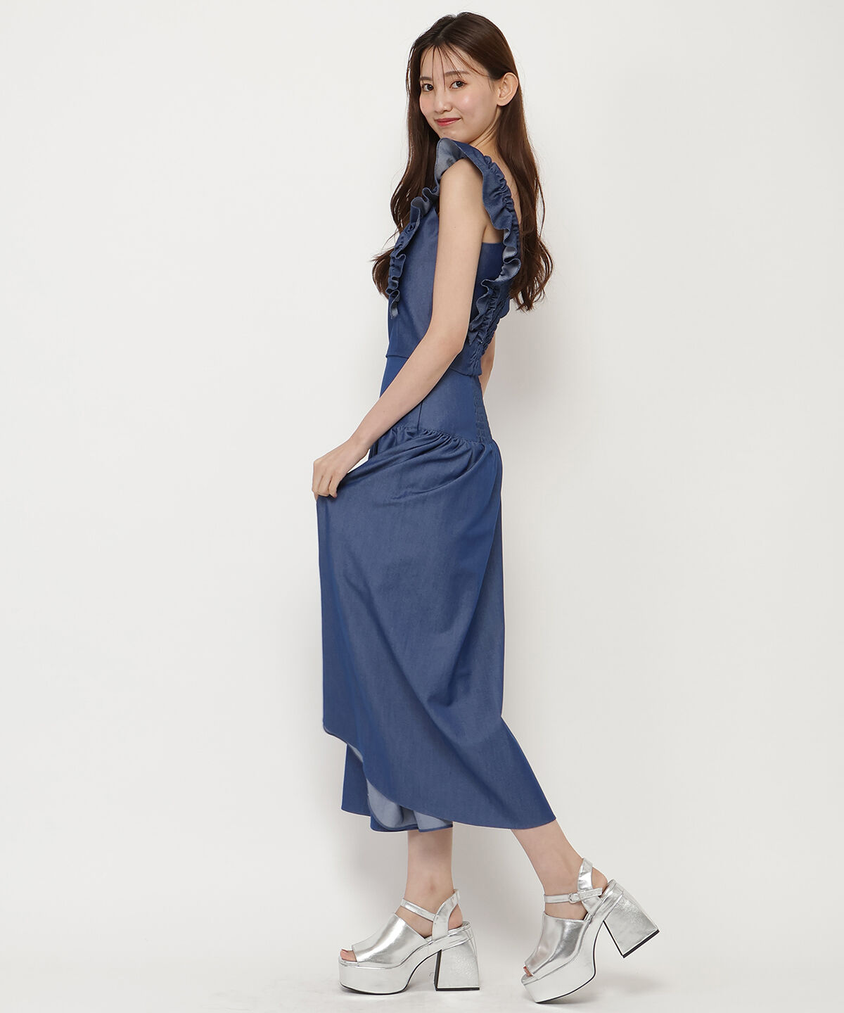 REDYAZEL「ギャザーショートブラウス」|シャツ・ブラウス|