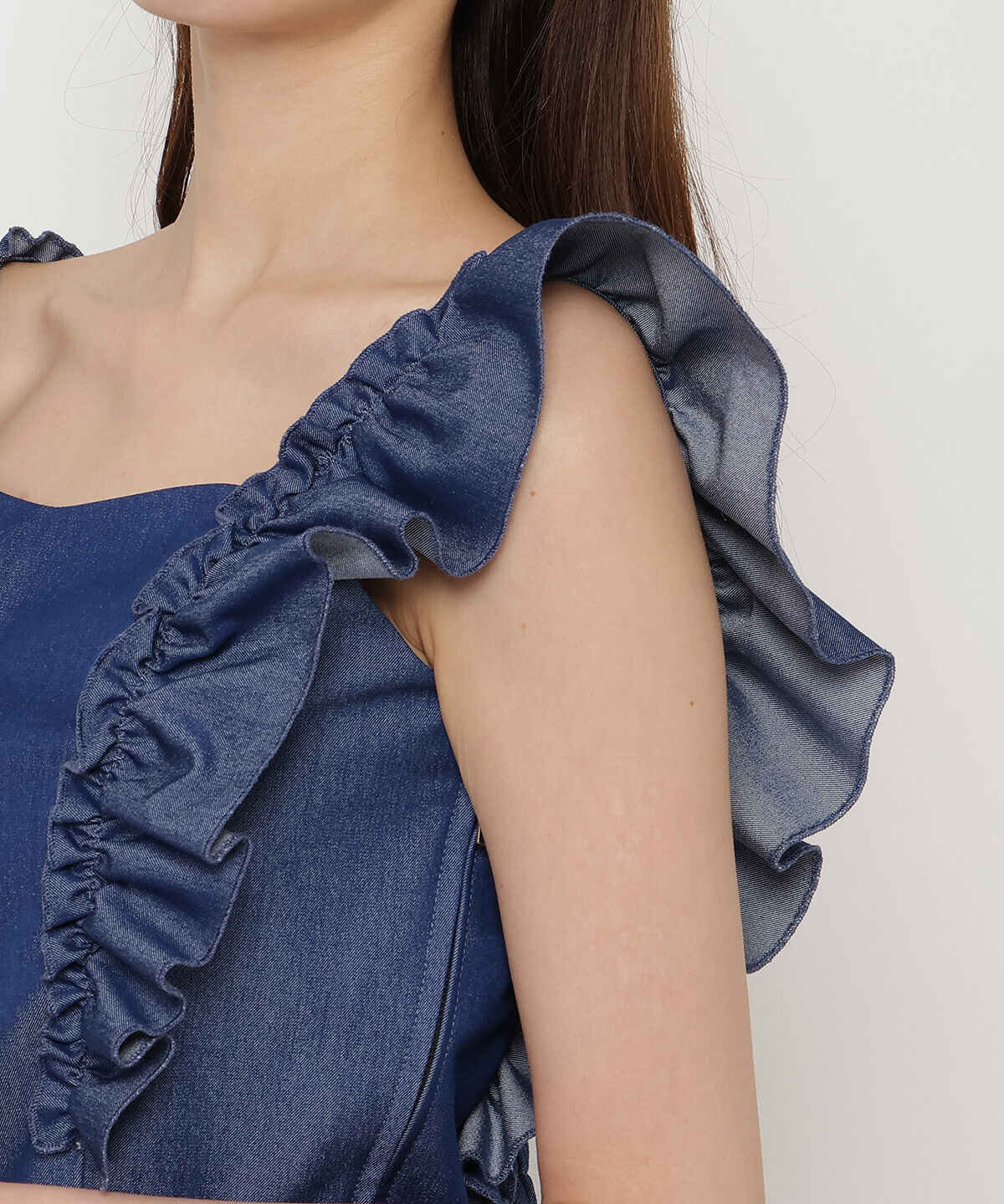 REDYAZEL「ギャザーショートブラウス」|シャツ・ブラウス|