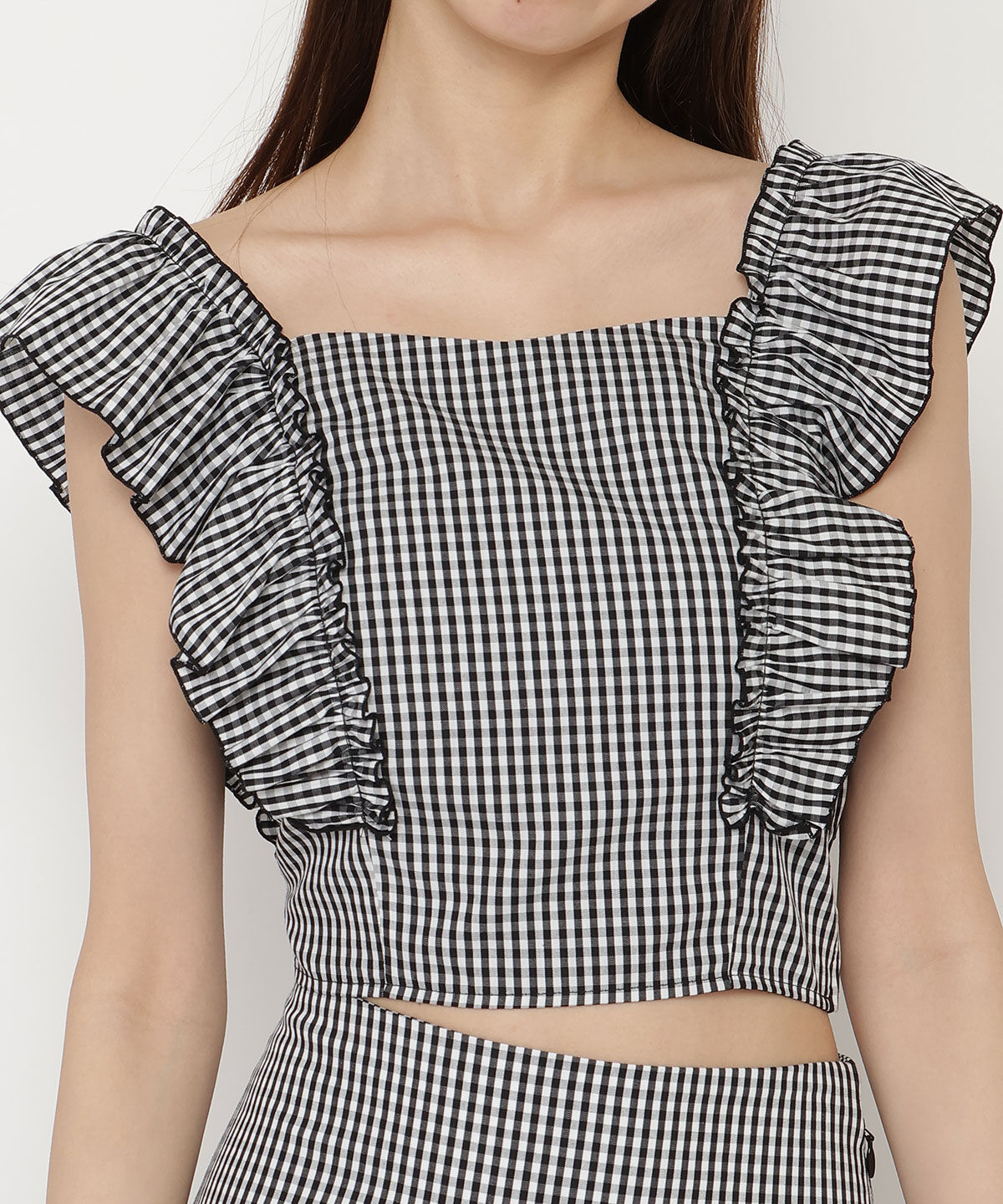 REDYAZEL「ギャザーショートブラウス」|シャツ・ブラウス|