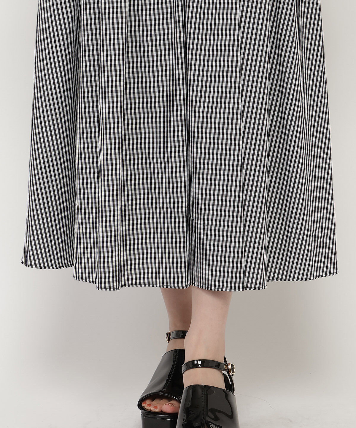 REDYAZEL「ロースイッチングフレアスカート」|フレア|