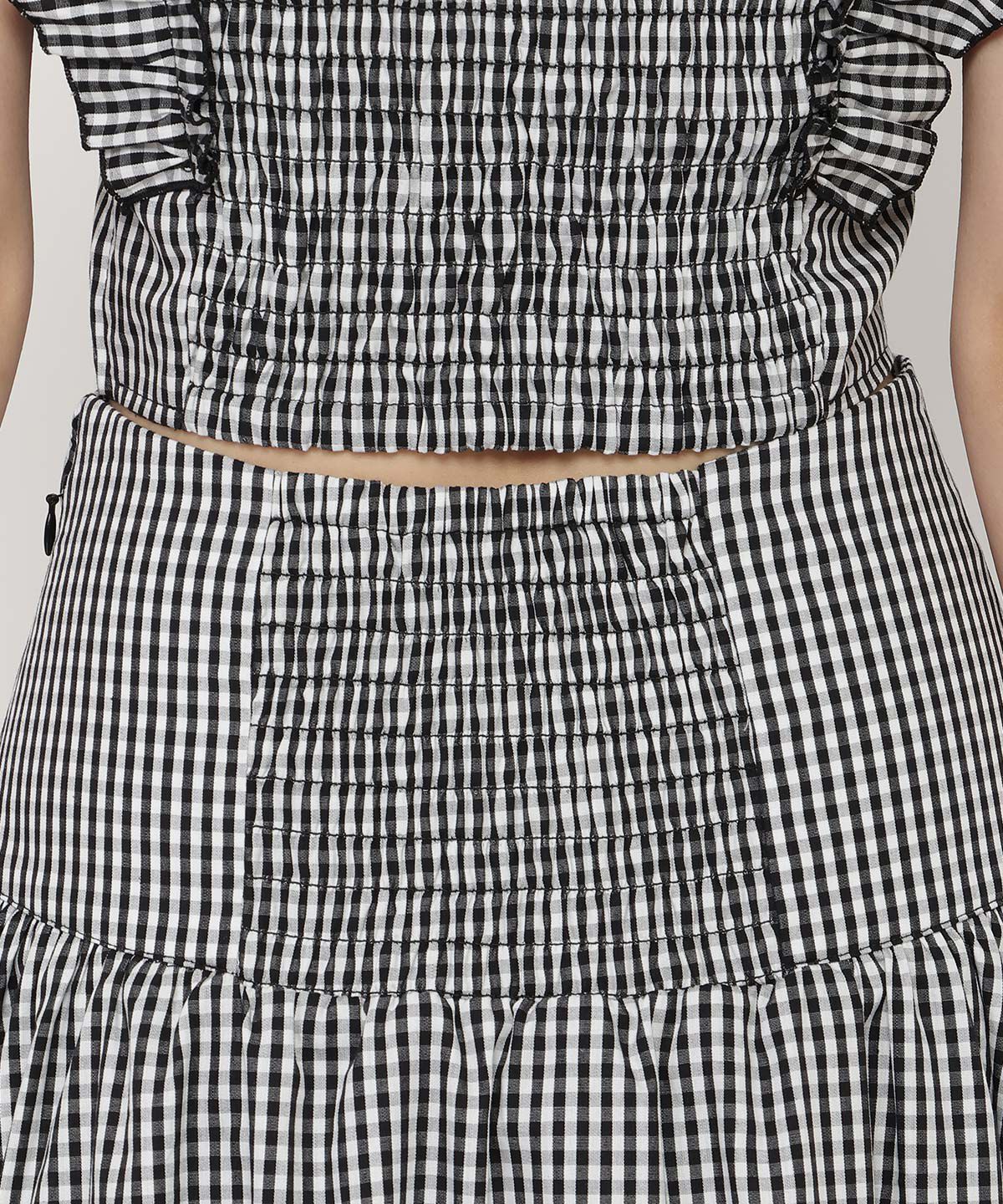 REDYAZEL「ロースイッチングフレアスカート」|フレア|