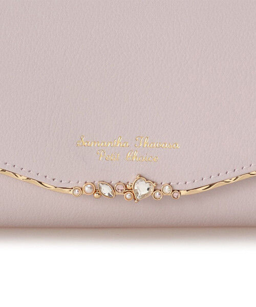 Samantha Thavasa Petit Choice「ハートジュエルバー　長財布」|財布|