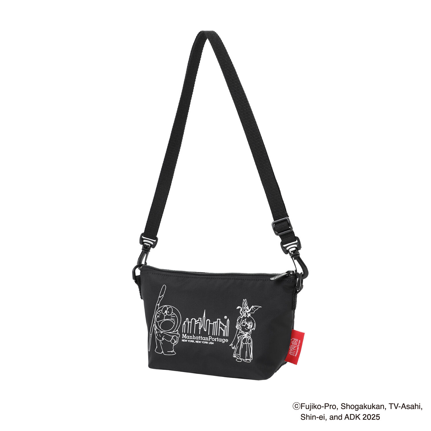 Manhattan Portage「ZUCCOTTI CLUTCH DORAEMON 25」|ショルダー・メッセンジャー|BLK