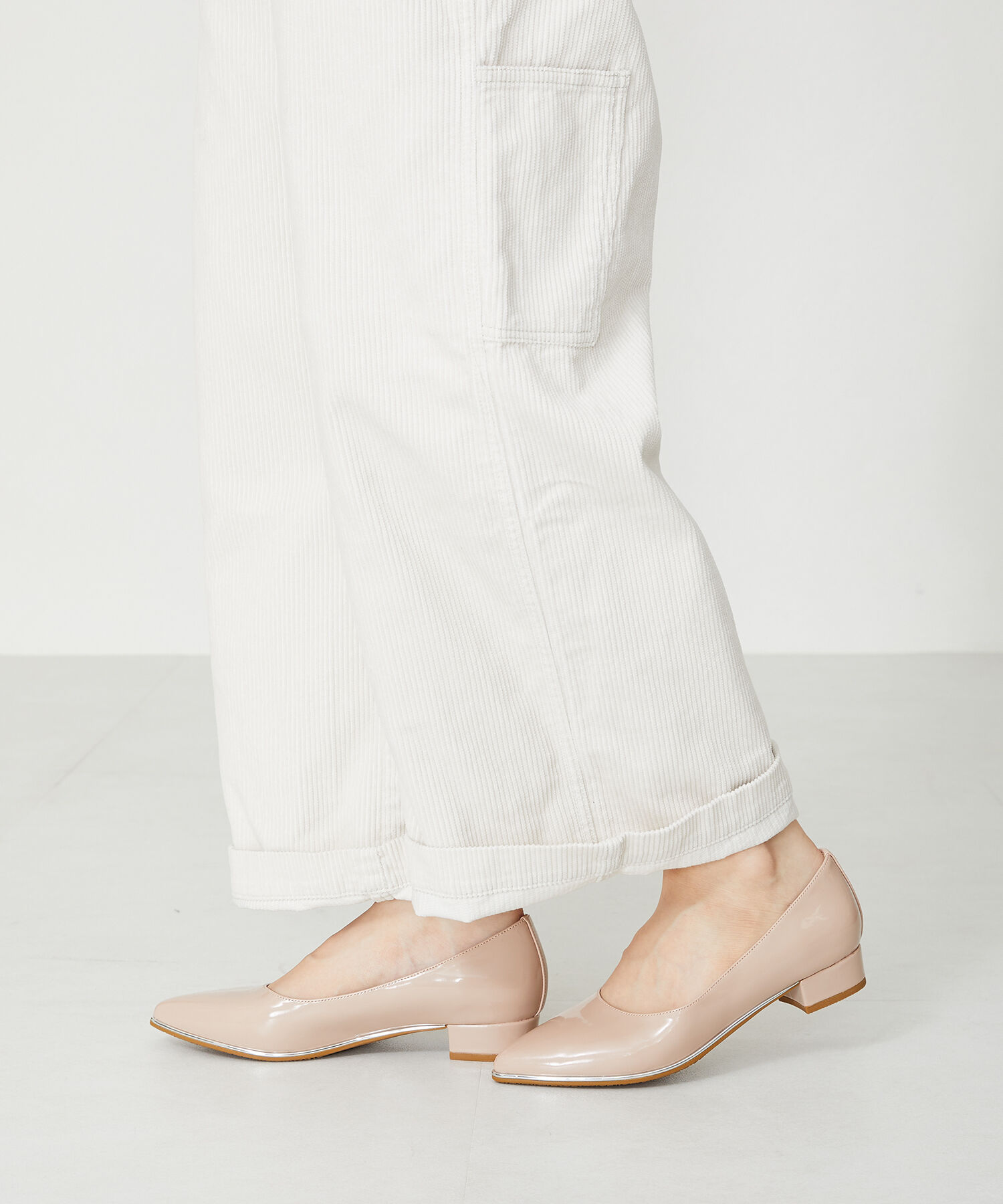 ORiental TRaffic「【レイン】メタリックラインレインパンプス/R-1012」|パンプス|