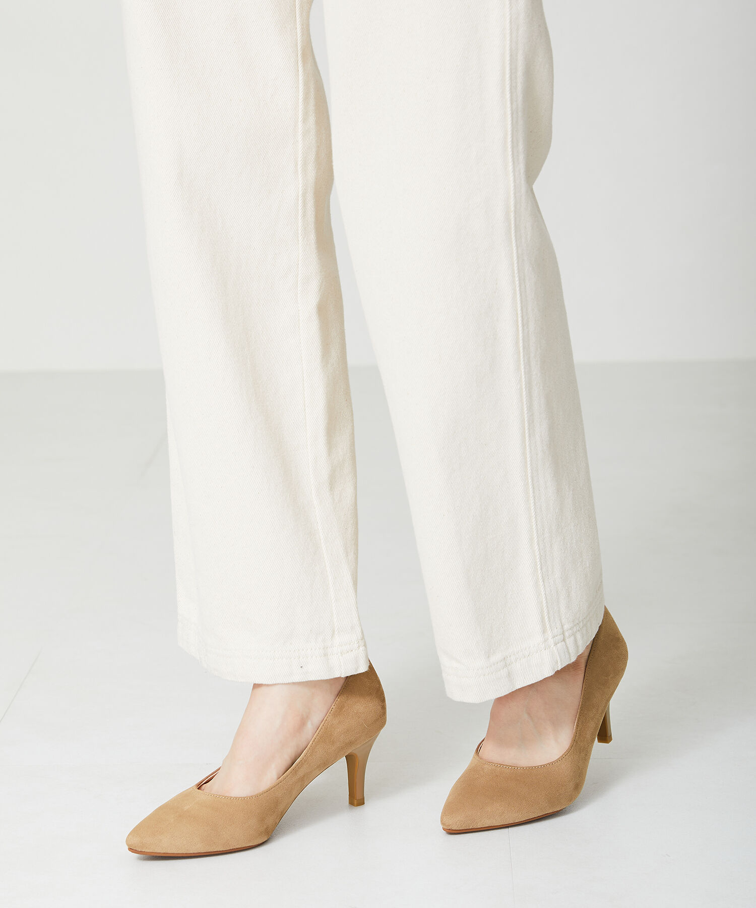 ORiental TRaffic「【跳べるパンプス/シリーズ累計１５０万足突破】 ポインテッドトゥ ヒール パンプス /R-3201 クッション」|パンプス|