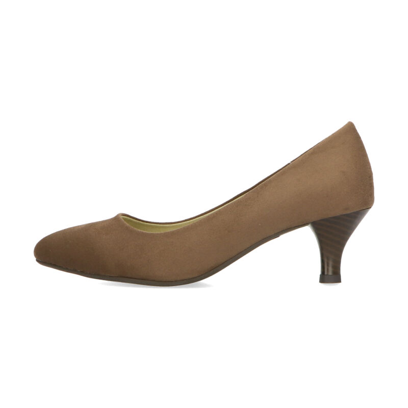 ORiental TRaffic「【WEB限定 / 累計9万足突破】 ミドルヒール パンプス /R-4008  ヒール5.5cm シンプル オフィス クッション」|パンプス|