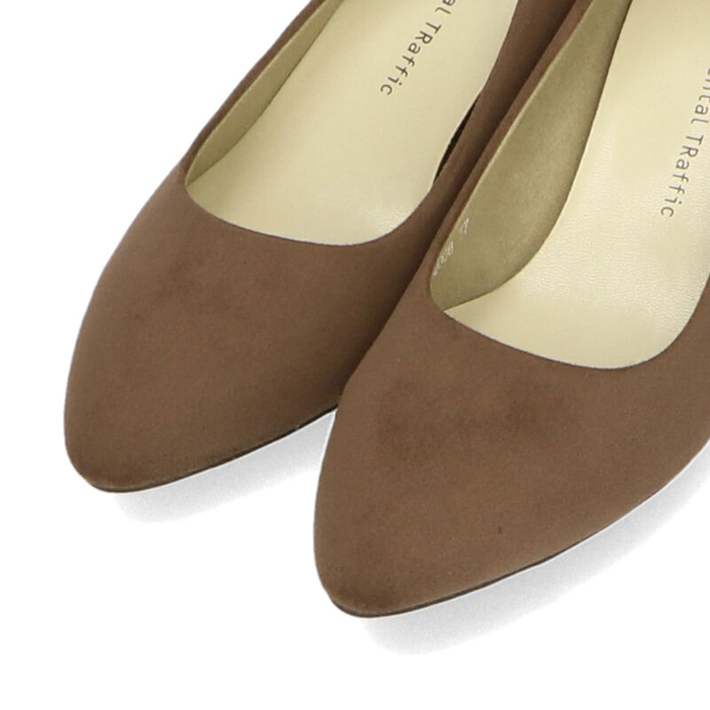 ORiental TRaffic「【WEB限定 / 累計9万足突破】 ミドルヒール パンプス /R-4008  ヒール5.5cm シンプル オフィス クッション」|パンプス|