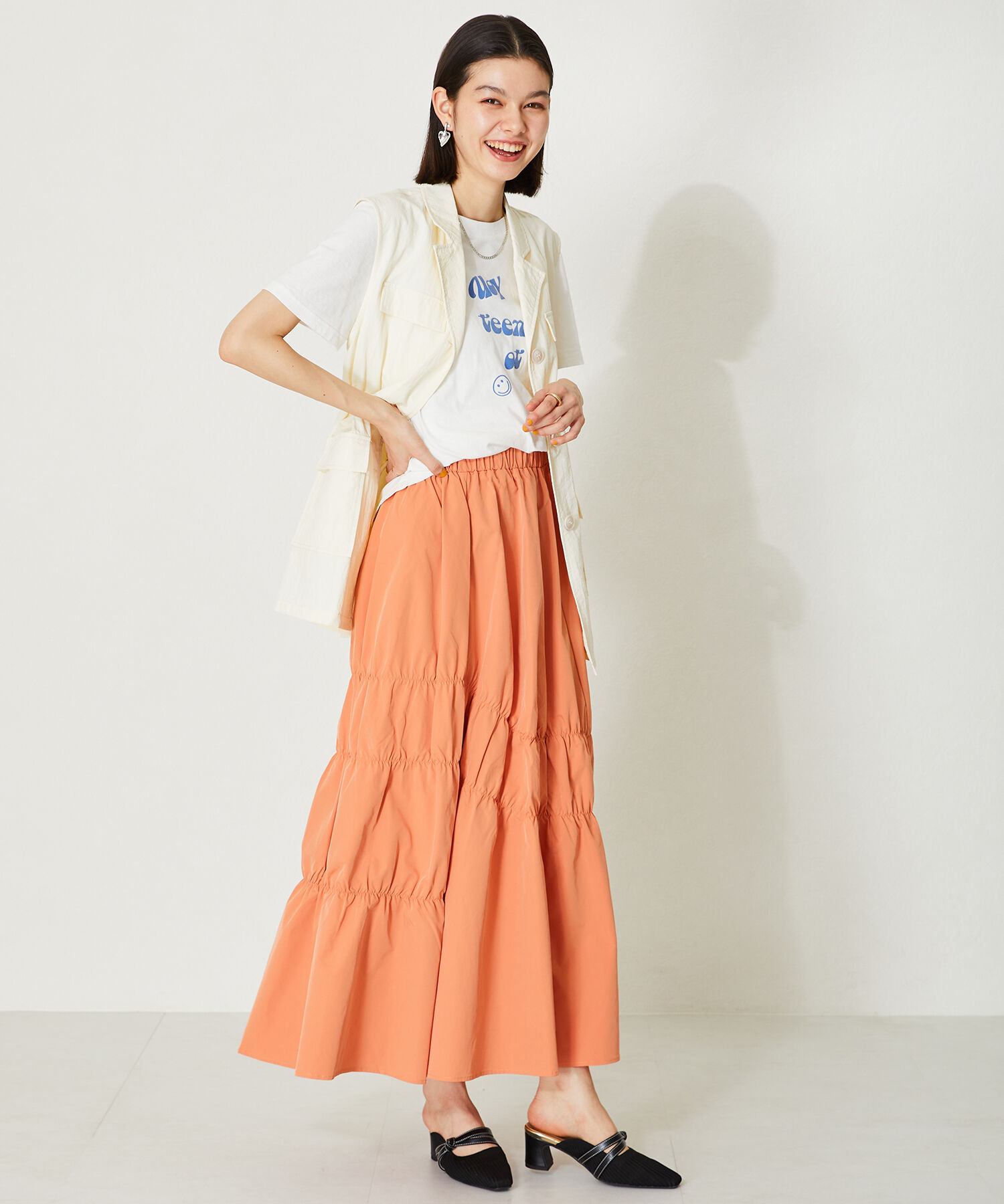 ORiental TRaffic「ニットミュールパンプス/41120」|パンプス|