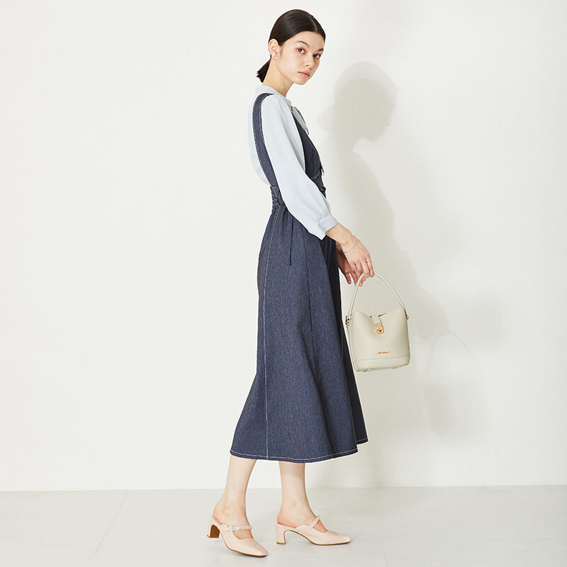 ORiental TRaffic「パールストラップミュールパンプス/41121」|パンプス|