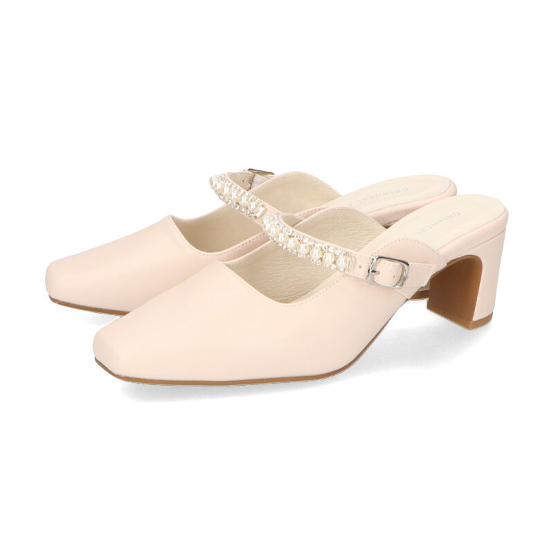 ORiental TRaffic「パールストラップミュールパンプス/41121」|パンプス|