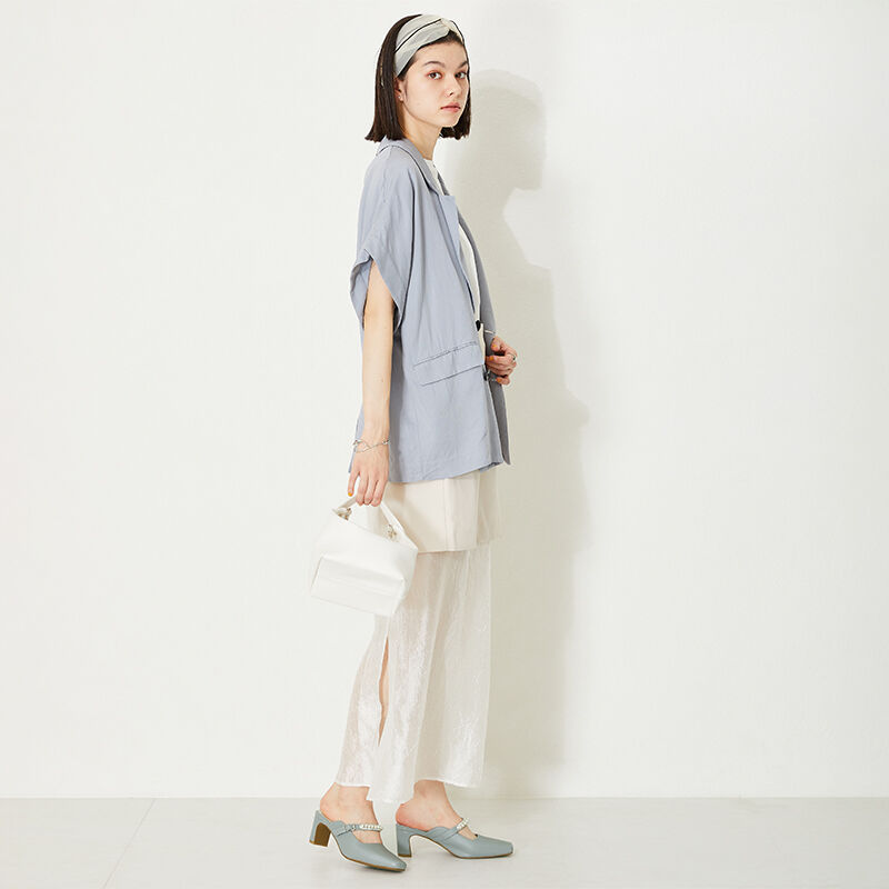 ORiental TRaffic「パールストラップミュールパンプス/41121」|パンプス|