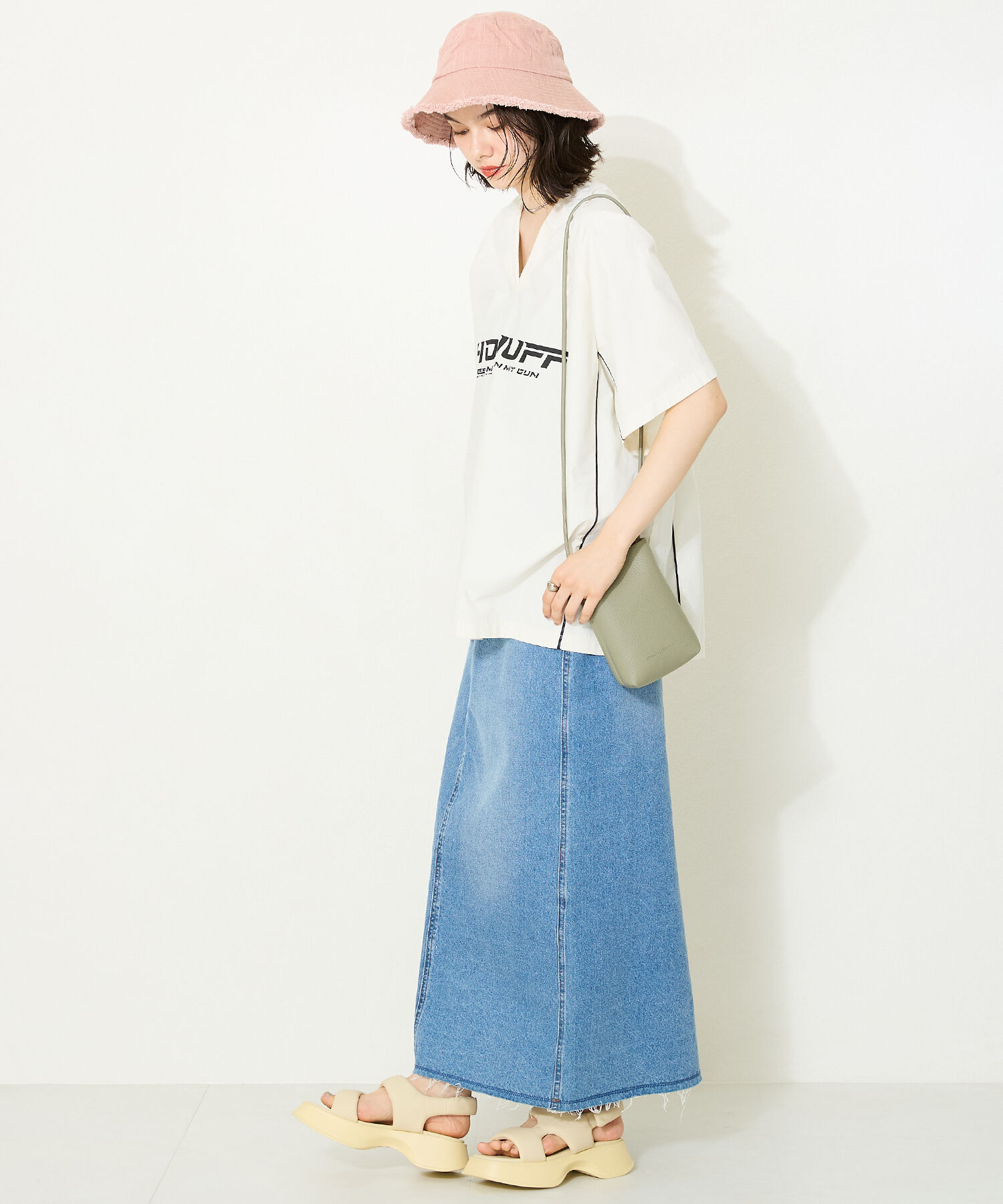 ORiental TRaffic「【定番】パデットベルトフレアソールサンダル/41235 サンダル」|サンダル|