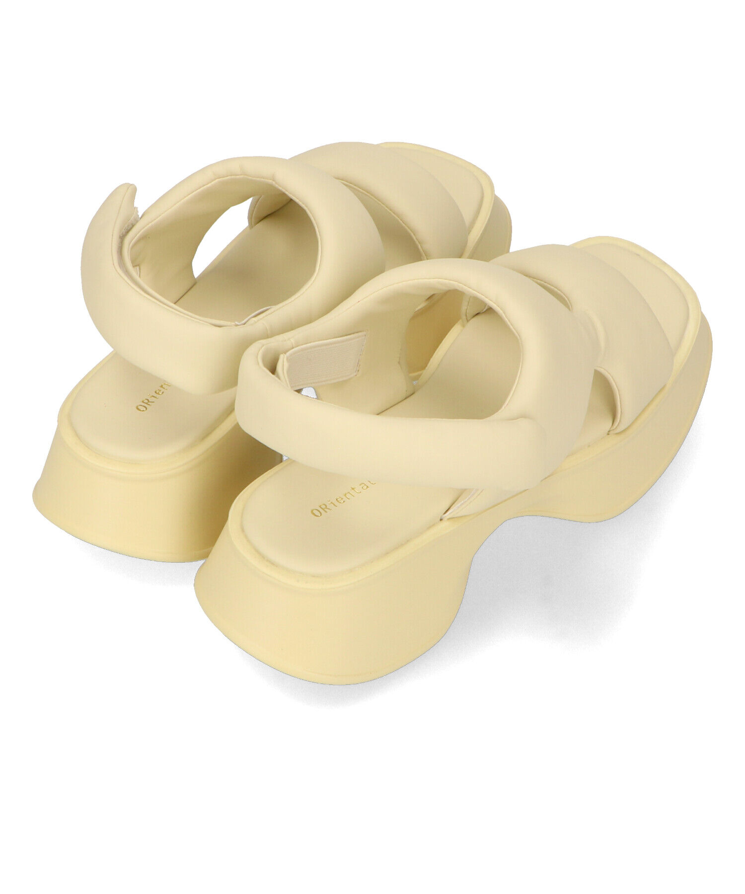 ORiental TRaffic「【定番】パデットベルトフレアソールサンダル/41235 サンダル」|サンダル|