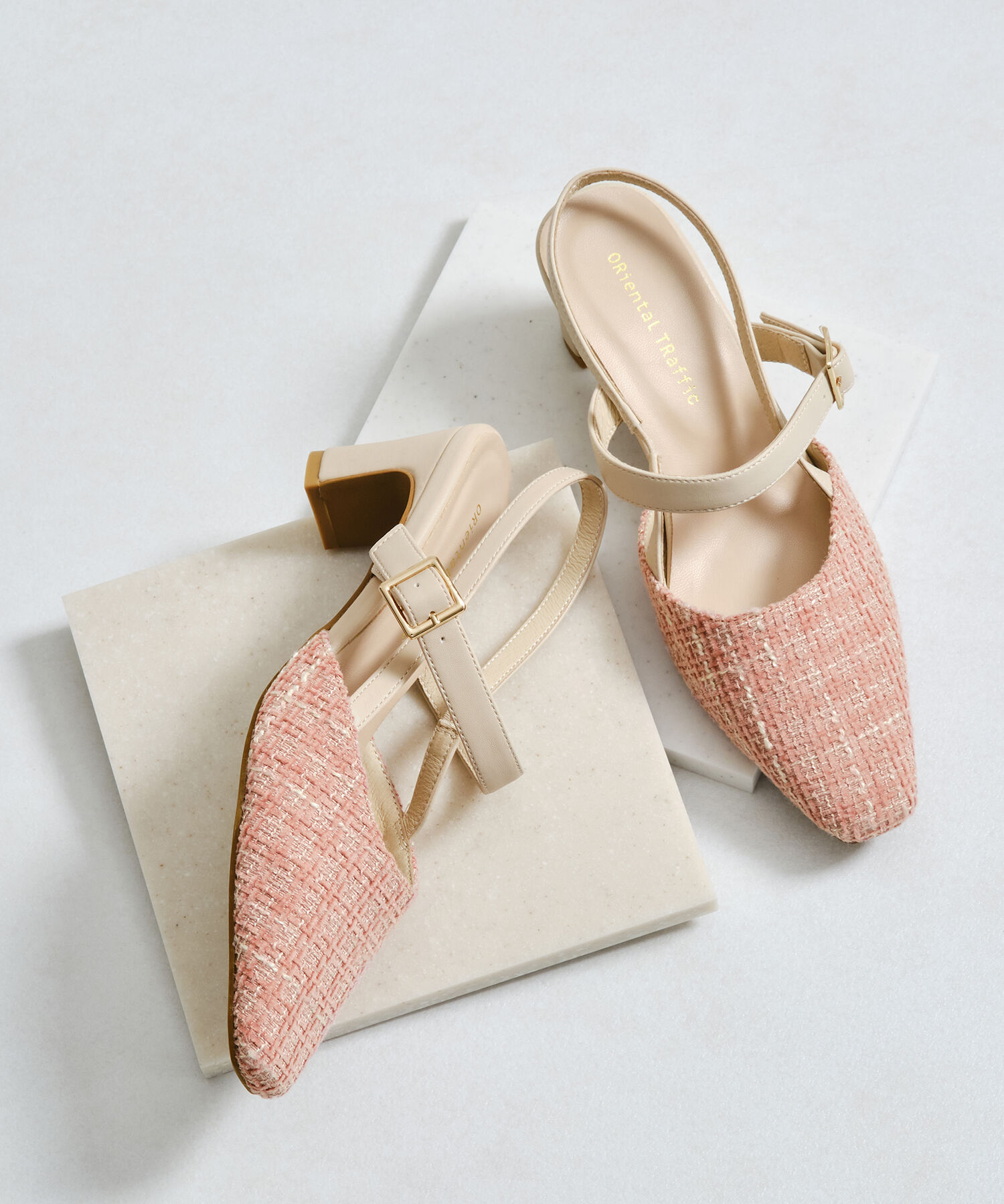 ORiental TRaffic「2024秋冬新作バックストラップパンプス/41301」|パンプス|PINK