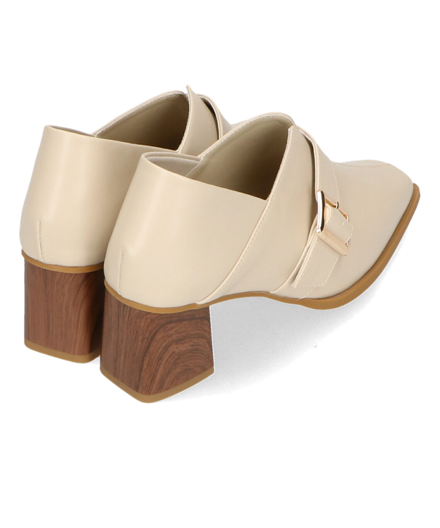 ORiental TRaffic「●2025春夏新作●ウッドヒールベルトパンプス/51103 パンプス トレンド 人気 売れてる」|パンプス|