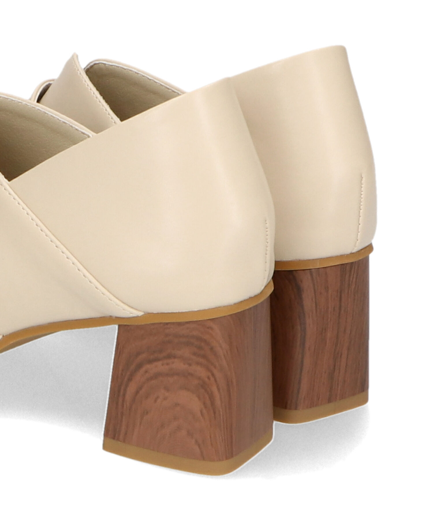 ORiental TRaffic「●2025春夏新作●ウッドヒールベルトパンプス/51103 パンプス トレンド 人気 売れてる」|パンプス|