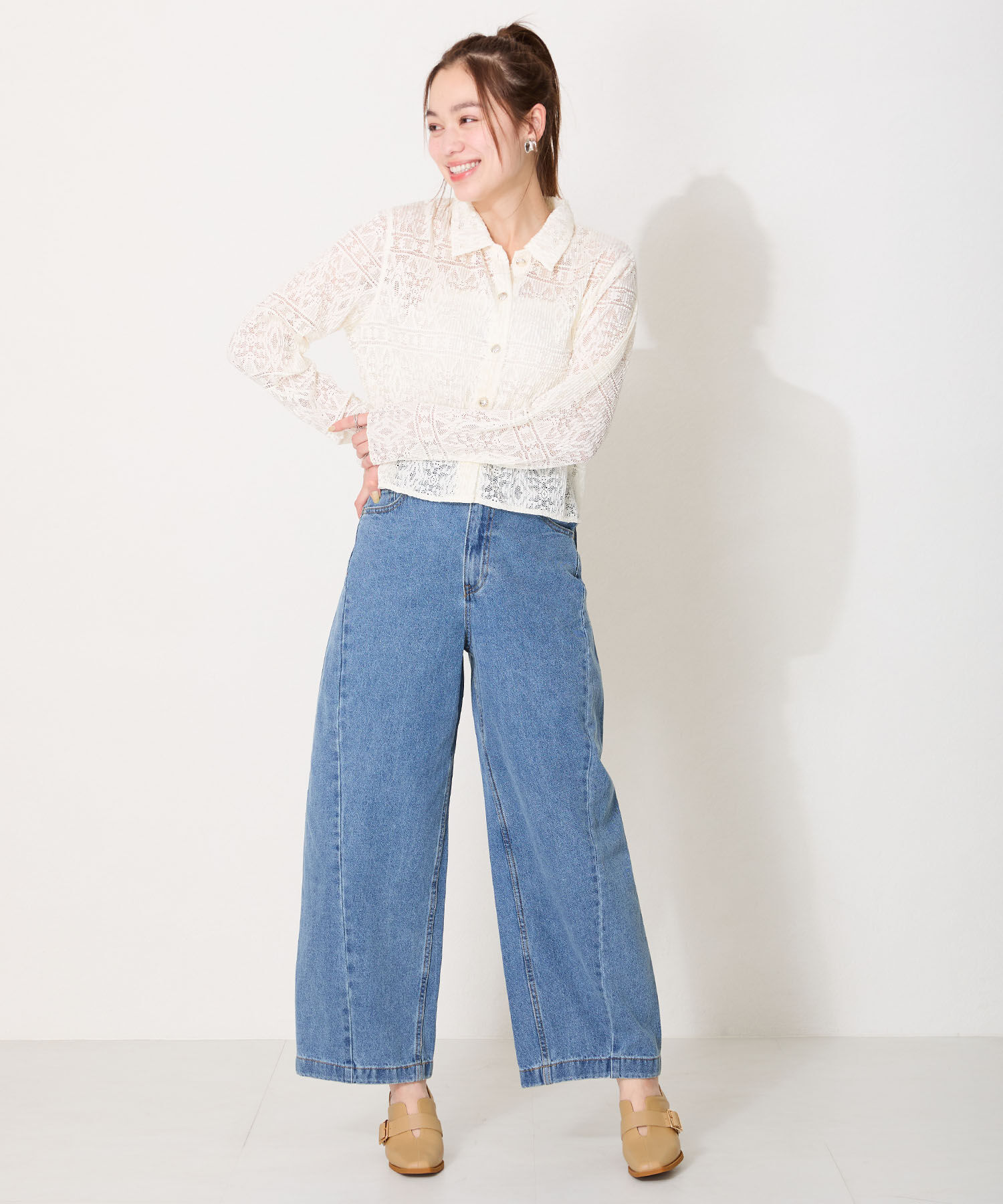 ORiental TRaffic「●2025春夏新作●ウッドヒールベルトパンプス/51103 パンプス トレンド 人気 売れてる」|パンプス|