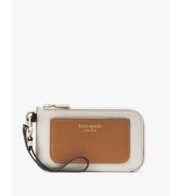 kate spade new york「アヴァ カラーブロックド コイン カード ケース リスレット」|定期入れ|MULTI