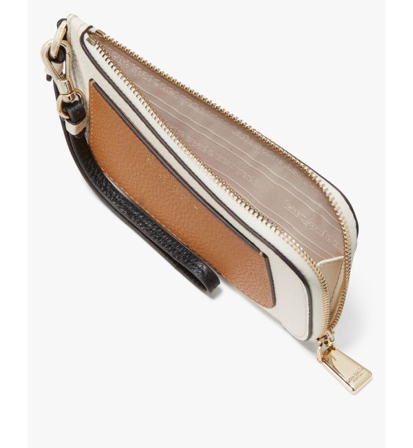 kate spade new york「アヴァ カラーブロックド コイン カード ケース リスレット」|定期入れ|