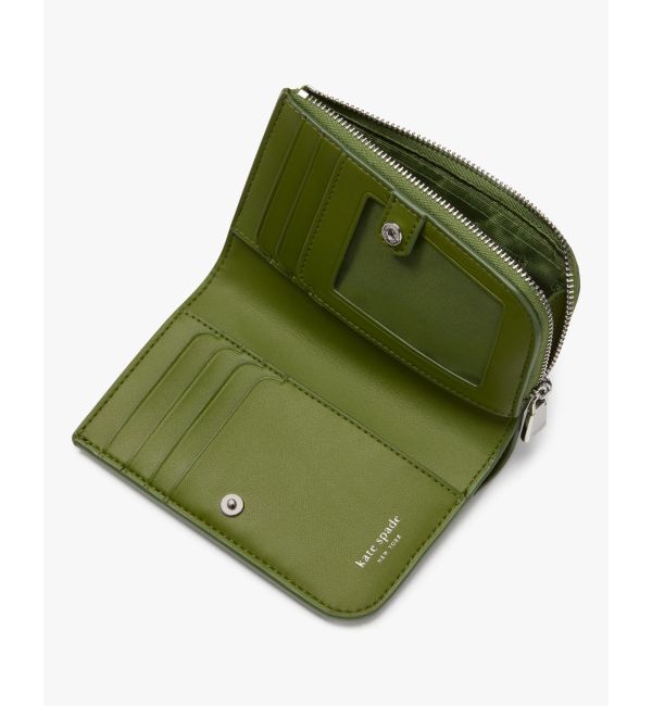 kate spade new york「デコ キルテッド コンパクト ウォレット」|財布|