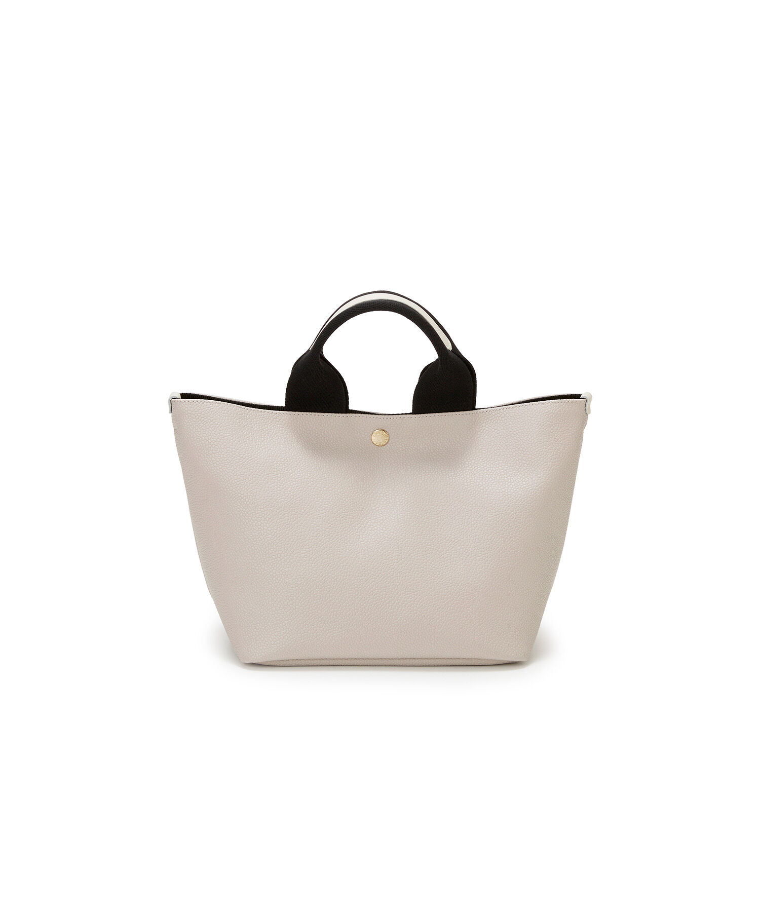 TOPKAPI BREATH「スコッチグレイン ネオレザー トートバッグ プレーン」|トートバッグ|サンドグレー