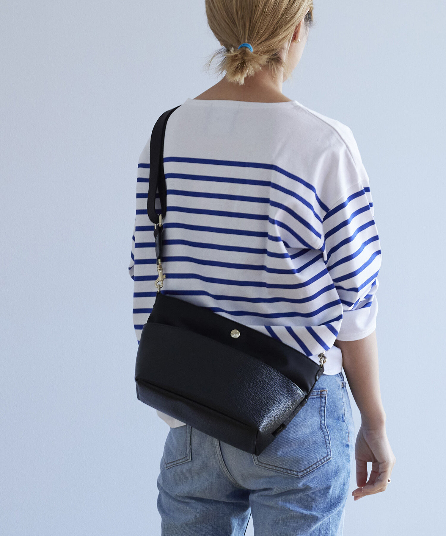 TOPKAPI BREATH「【Breath TOPKAPI】スコッチグレイン マザーズバッグ バイカラー 巾着 ショルダーバッグ【VERY 掲載】」|ショルダー・メッセンジャー|