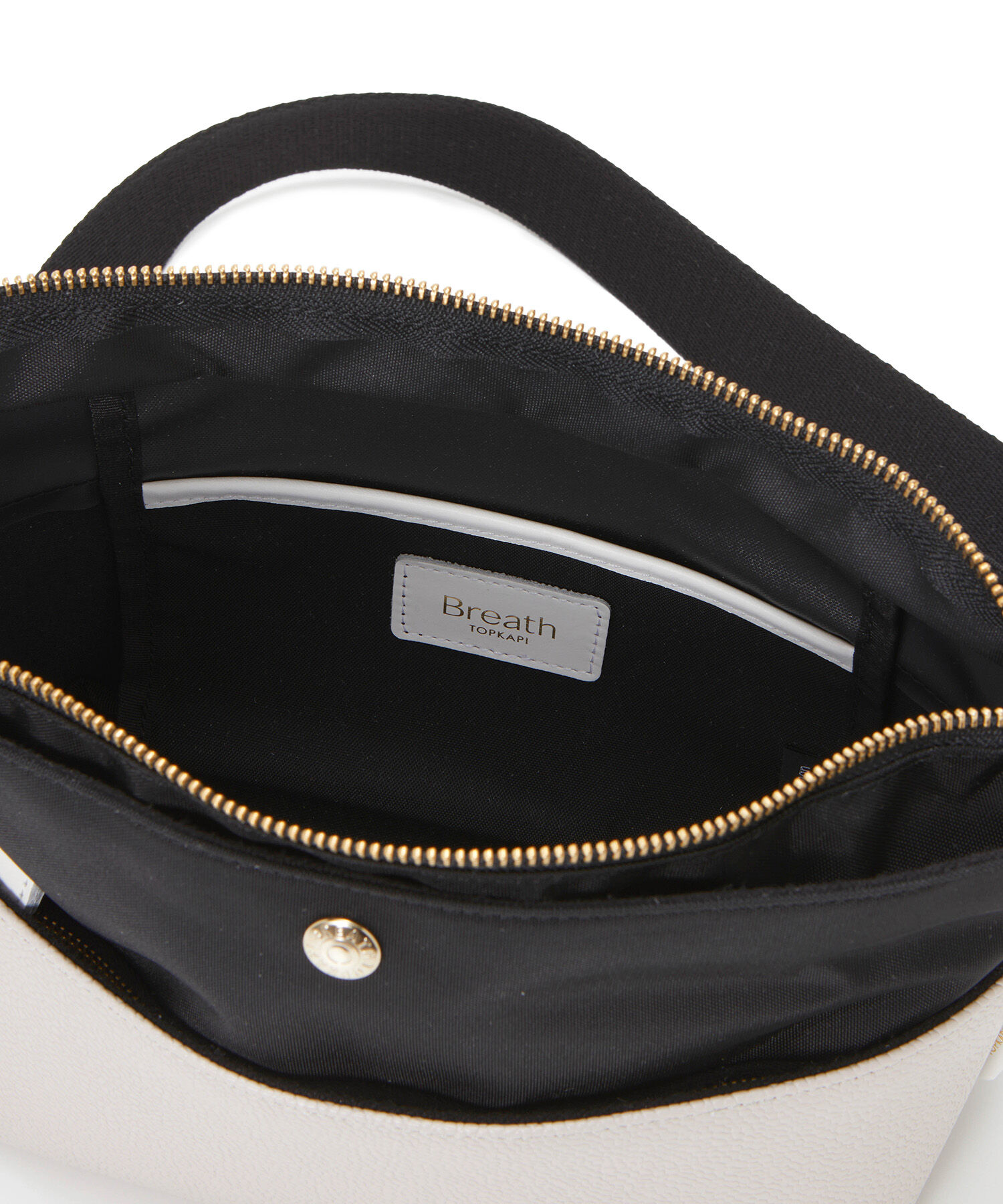 TOPKAPI BREATH「【Breath TOPKAPI】スコッチグレイン マザーズバッグ バイカラー 巾着 ショルダーバッグ【VERY 掲載】」|ショルダー・メッセンジャー|