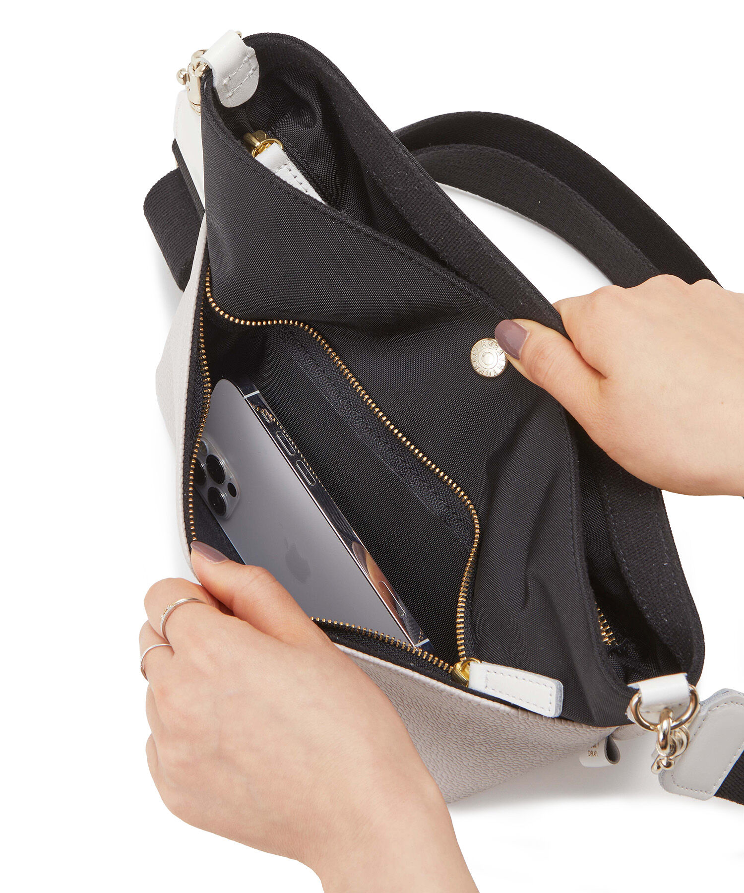 TOPKAPI BREATH「【Breath TOPKAPI】スコッチグレイン マザーズバッグ バイカラー 巾着 ショルダーバッグ【VERY 掲載】」|ショルダー・メッセンジャー|