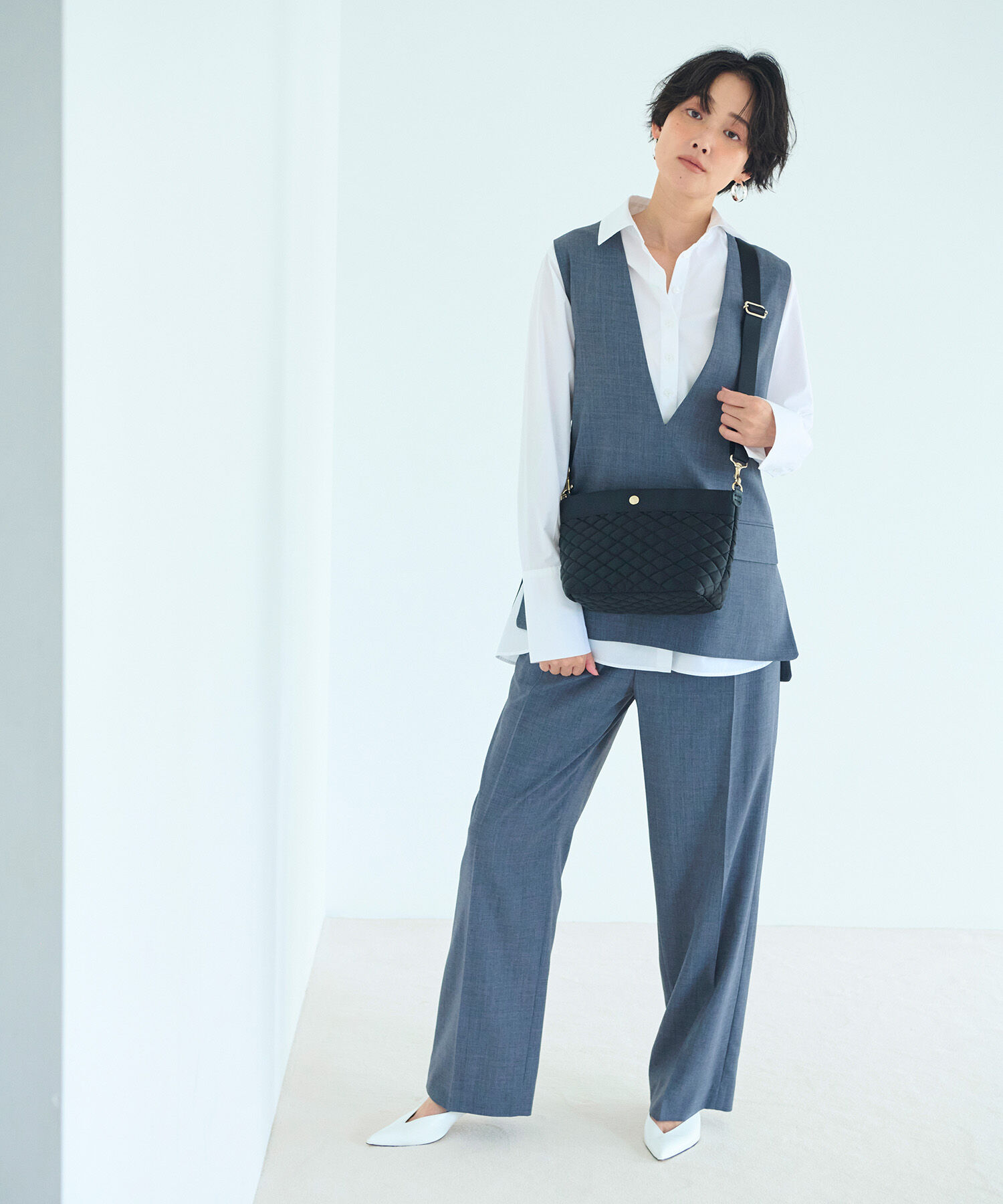 TOPKAPI BREATH「【Breath TOPKAPI】RIPPLE リプル キルティング ショルダーバッグ 撥水 / 軽量」|ショルダー・メッセンジャー|