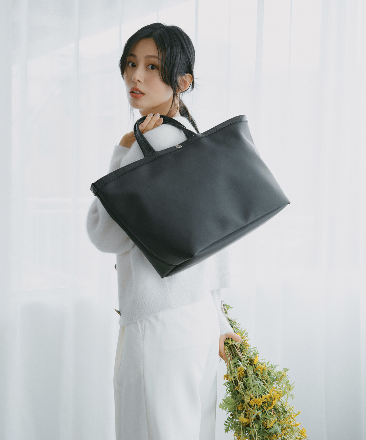 TOPKAPI BREATH「【Breath TOPKAPI】【本仮屋ユイカ&times;Breath】コラボ A4 トート バッグ」|トートバッグ|