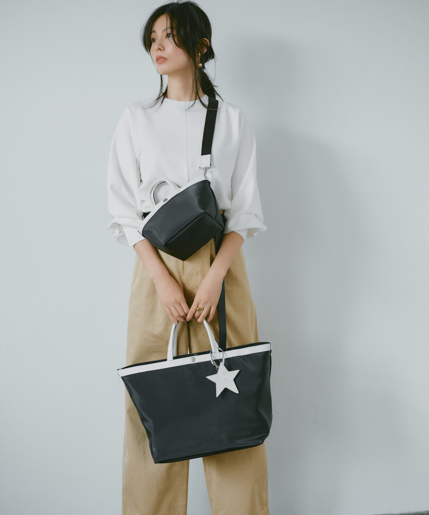 TOPKAPI BREATH「【Breath TOPKAPI】【本仮屋ユイカ&times;Breath】コラボ A4 トート バッグ」|トートバッグ|