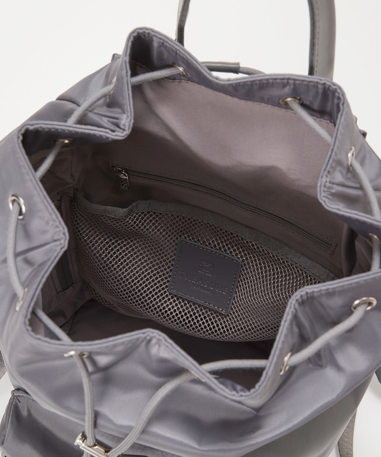 TOPKAPI TREASURE「【TREASURE TOPKAPI】ナイロン ドロスト シンプル リュック」|リュック|