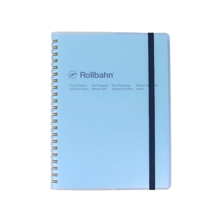 Rollbahn「【リング用】ロルバーンポケット付メモカバー クルールA5」|ステーショナリー|