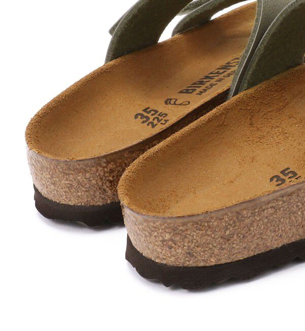 BIRKENSTOCK「【ビルケンシュトック】マヤリ/ストーン ビルコフロー ヌバックレザー/サンダル メンズ」|サンダル|