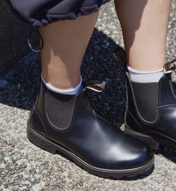 Blundstone「【ブランドストーン】オリジナルス/ブラックブラッシュ ナチュラルレザー/ブーツ メンズ レディース」|ロングブーツ|ブラック