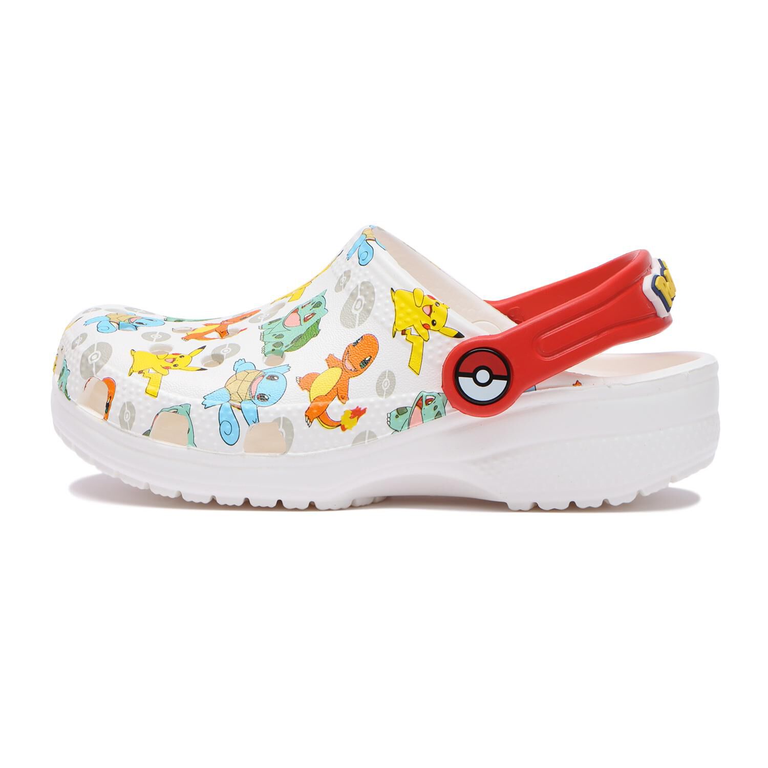 crocs「【crocs】18-21 CLASSIC POKEMON CLOG K」|サンダル|ホワイト