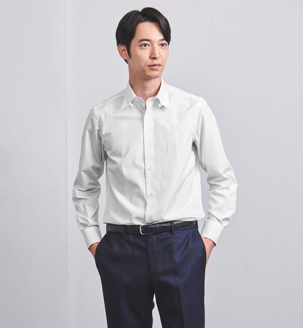 UNITED ARROWS「THOMAS MASON/トーマスメイソン ブロード タブカラーシャツ」|シャツ・ブラウス|