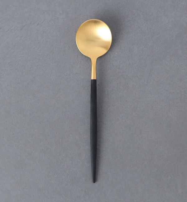Style for Living「＜CUTIPOL＞GOA Black/Goldカラー デザートスプーン」|食器・キッチングッズ|BLACK
